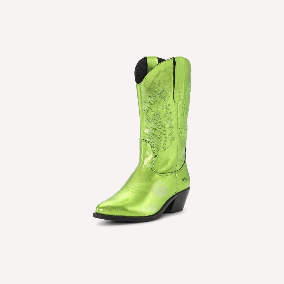 VENUS Women's Cowboy Boot Metal green Buy your pair here – JoDis